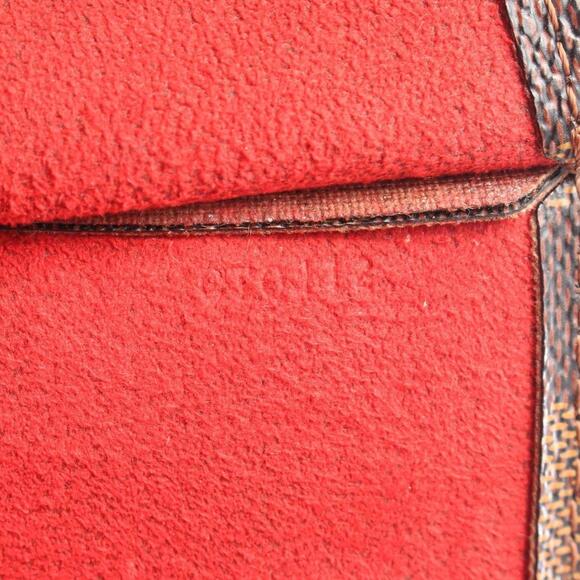 LOUIS VUITTON Brown Damier Leather Tote Bag - Picture 5 of 8